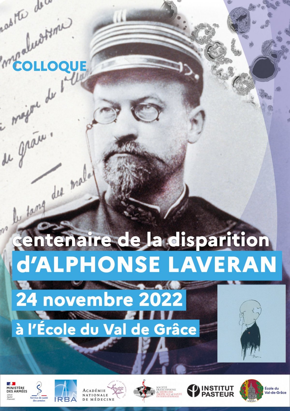 Colloquium for the centenary of Alphonse Laveran's death | Institut Pasteur