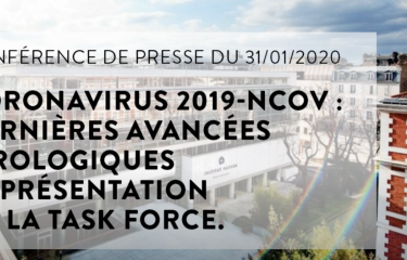 Coronavirus 2019-nCoV : dernières avancées virologiques et présentation de la Task Force - Institut Pasteur