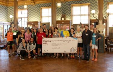  Vivons Vélo pour l’Institut Pasteur : merci AG2R LA MONDIALE ! 