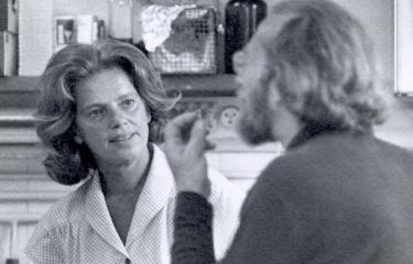 Agnès Ullmann et David Perrin en 1970 - Institut Pasteur