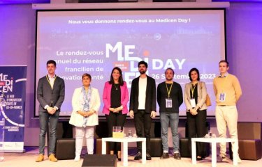 Scienta Lab, lauréats du challenge AI 4 Health, au Medicen Day